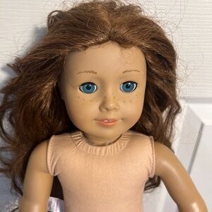 American Girl Saige Copeland Freckles 18 inch Doll  Nude 2013 READ